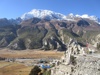 Od kláštera přes údolí ke hřebenům Annapuren