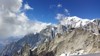 Mráčky u Mont Blancu...